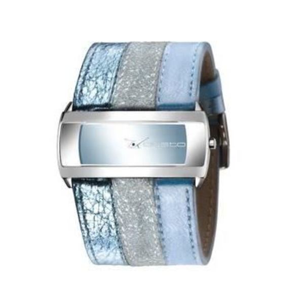 Kvinnotwatch - CUSTO - ON TIME MID SUMMER NIGHT CU013603 - Kvarts - Analog - Blått läder