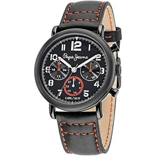 Ur - Pepe Jeans - R2351105001 - Kvarts - Analog - Sort Læder Svart