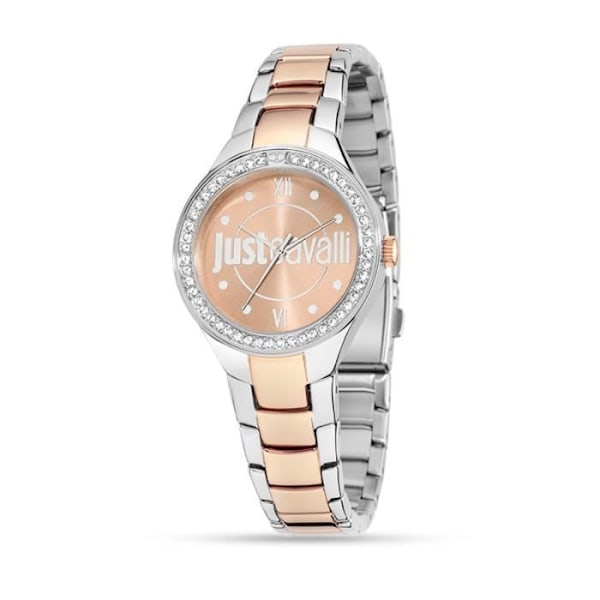 Klocka - Just Cavalli - R7253201502 - Kvärtz - Analogisk - Kvinna - Trendig Rosa