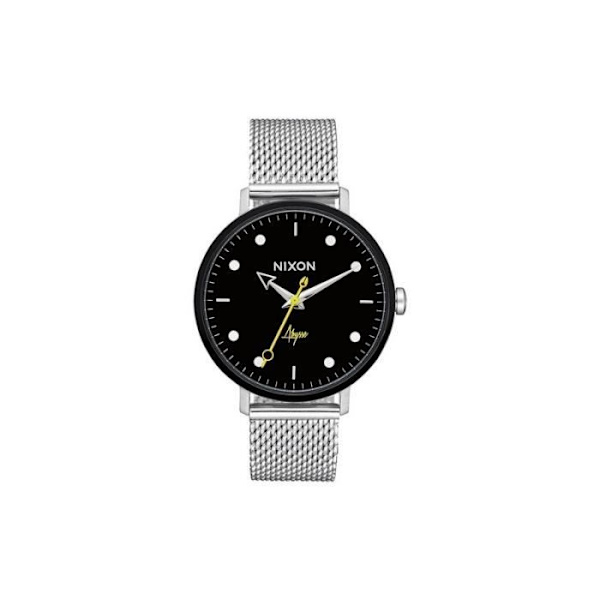 Damklocka - Nixon - A12382971 - Kvarts - Stål - 38 mm - Vattentät 5 Atm Svart