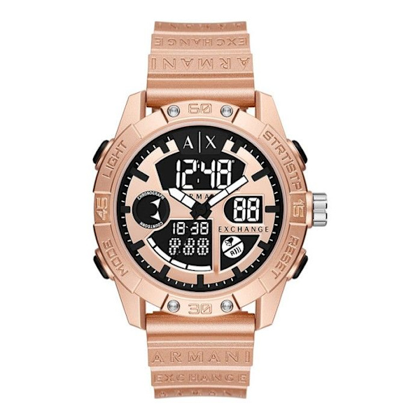 Ur - Armani Exchange - AX2967 - Ip-rosé - 46 mm - Vandtæt 10 bar Ip-rosé