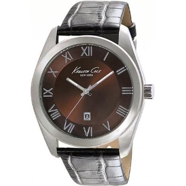Kello - Kenneth Cole - KC1927 - Analoginen - Vasikannahka - Ruskea