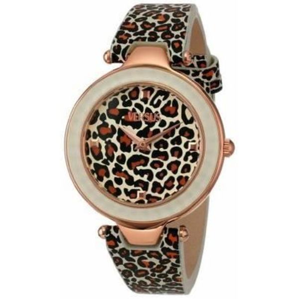 Kello - Versus Versace - SQ1040013 - Kvartsi - Analoginen - Ruskea nahka