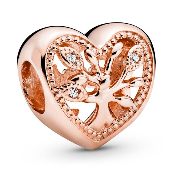 Charm - Pandora - 788826C01 - Hopea - Vaaleanpunainen - Kulta Lyserød