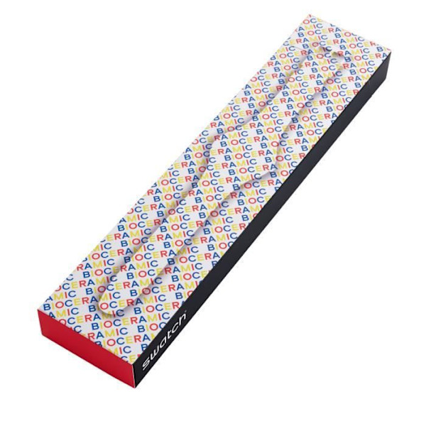 Klocka - SWATCH - TIME TO BLUE BIG - Biokeramik 41mm - Vattentät 30 Atm - Unisex Blå