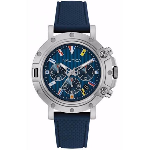 Klocka - Nautica - NAD17530G - Kvarts - Analog - Blue Resin Blå