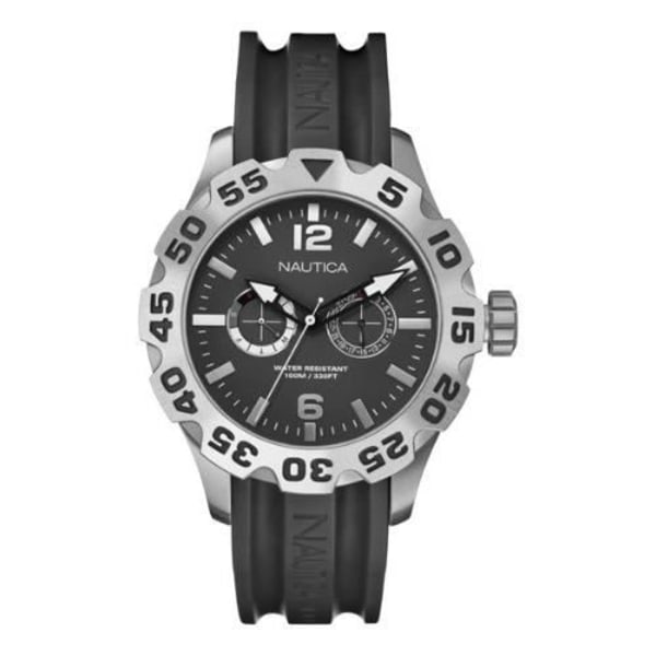Uhr - Nautica - A16600G - Kvarts - Analog - Sort