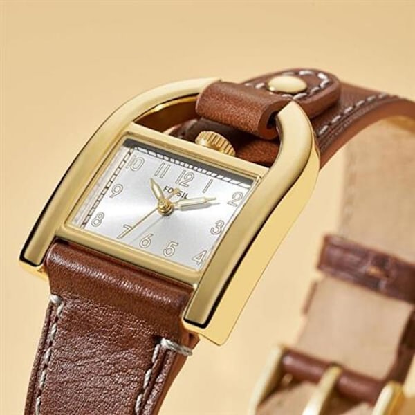 Fossil Watch - Dam - ES5264 - Brunt Läder - 28mm - 3 bar kastanj