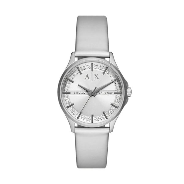 Armani Exchange Watch - Dame - AX5270 - Sølv læder - 36mm - 5 bar Pengar