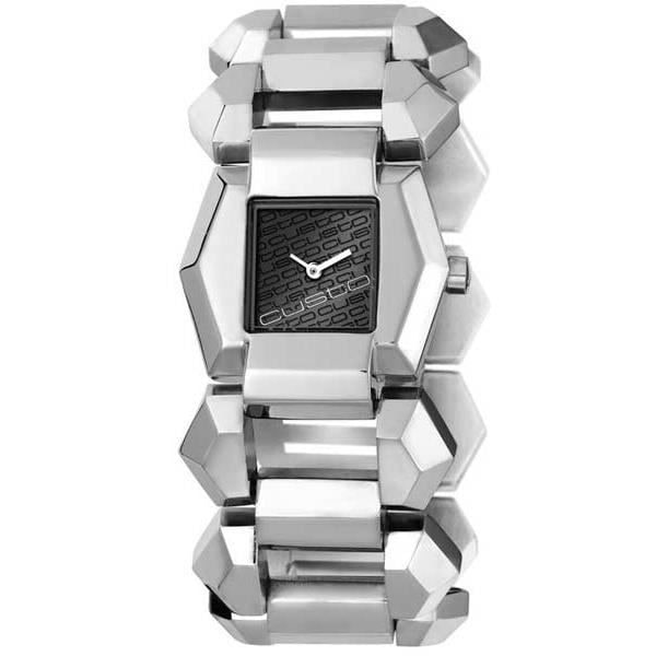 Kvinnoarmband - CUSTO - ON TIME C QUEEN CU029202 - Kvarts - Analog - Svart Plast