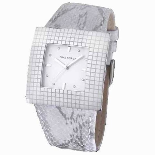 Klocka - Time Force - TF4023L07 - Kvarts - Analog - Silverläder