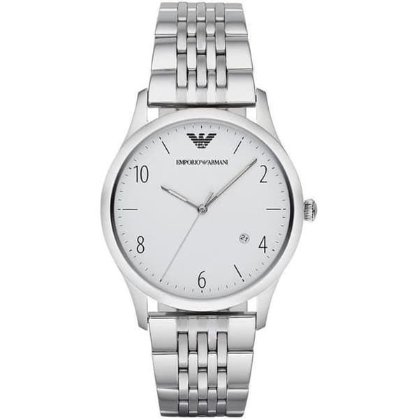 Klocka - ARMANI - BETA AR1867 - Klassisk - Kvarts - Vit Silver