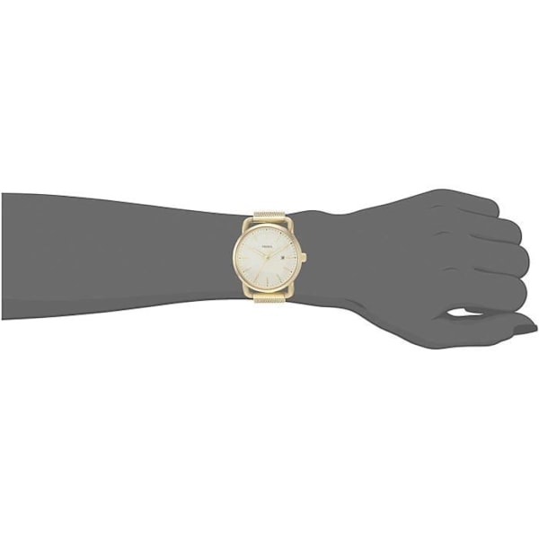Damklocka - Fossil - ES4332 - 34 mm - Rostfritt stål - Golden Quartz gyllene