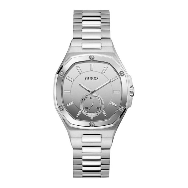 Monitoimikello - Guess - Octavia - Hopea - Ruostumaton teräs - 30 Atm Silver