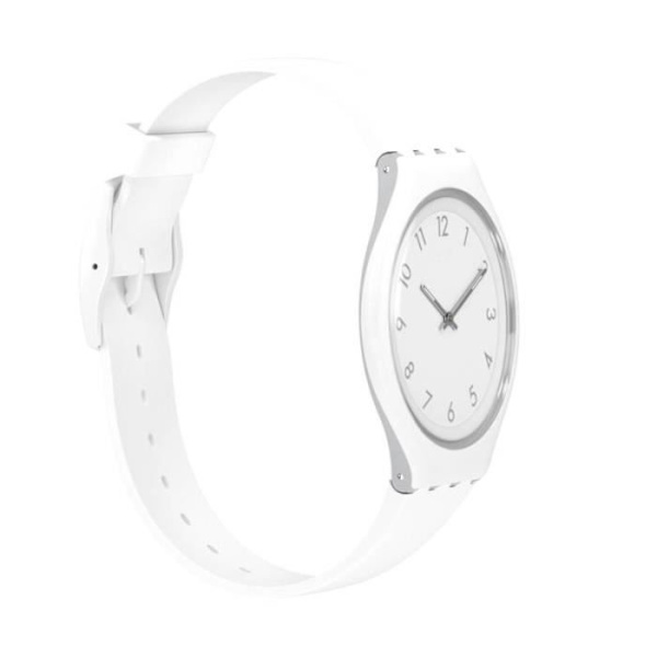 Klocka - Swatch - SVUW101 - Quartz - Analog - Unisex - Vit Vit