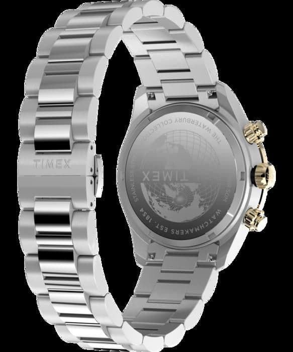 Herreur Timex TW2Y24000 - Rustfrit stål 39 mm, sort urskive, vandtæthed 5 ATM Pengar