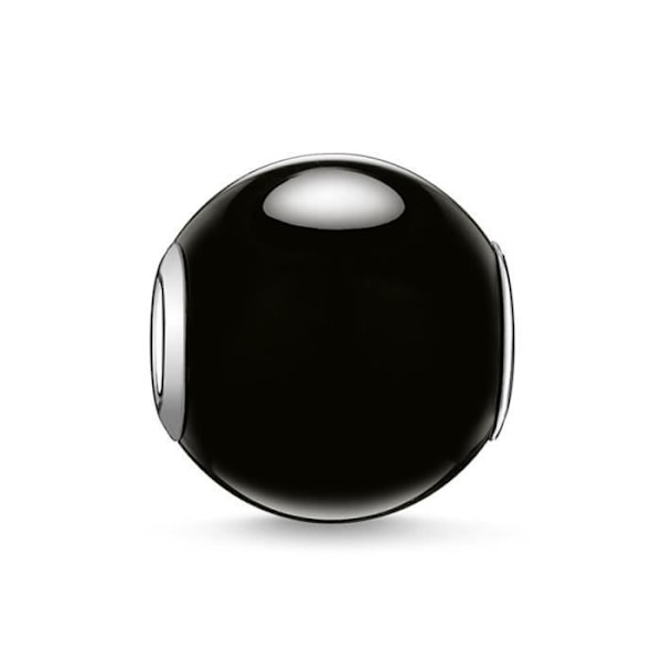 Charm - THOMAS SABO - K0002-023-11 - Silver - Black - Man