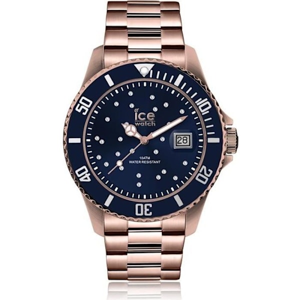 ICE-WATCH-kello - ICE steel Sininen kosmos ruusukulta - Naisille - Metallisolkia - 016774 (Keskikoko) Rosa