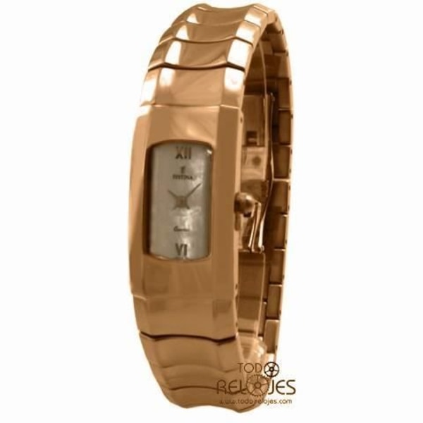 Klocka - FESTINA - F16043-2 - Kvarn - Analog - Vit Stål