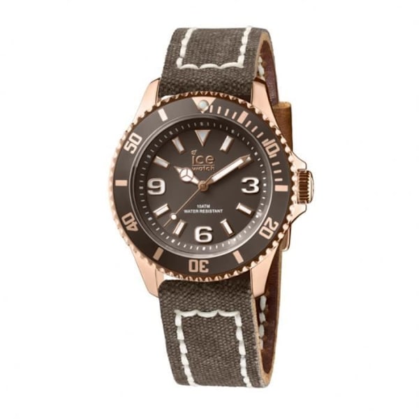 Klocka - Ice-Watch - CA.BN.RG.U.C.14 - Kvarts - Tyg - Unisex Rosa, brun, brun