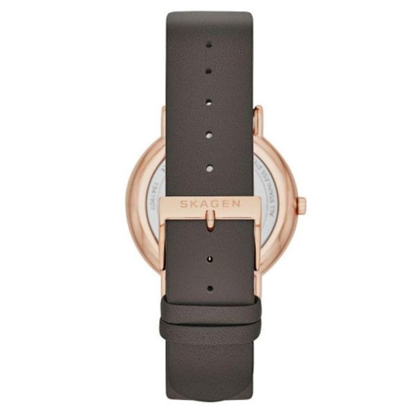 Skagen Women Analog Quartz Watch med äkta läderrem SKW2794 7564