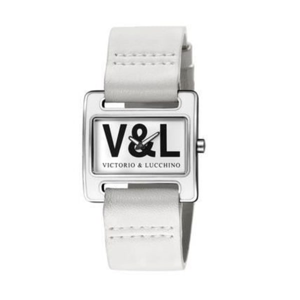 Dameur kvinde - V & L - NOCHE & DIA VL071602 - Quartz - Analog - Sort Gummi Svart