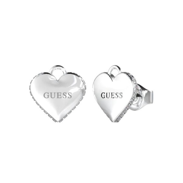 Øreringe - GUESS - JUBE02231JWRHT-U - Rustfrit stål - Sølv - Zirconia Pengar