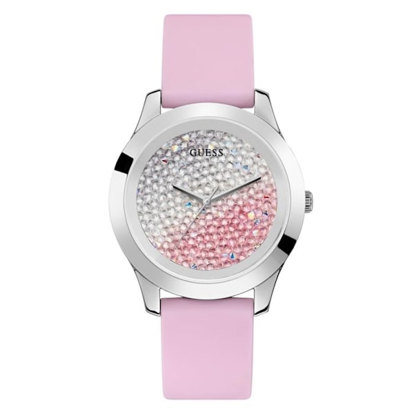 Dameur til kvinder - W1223L1 - Quartz - Silikone - Analog - Rosa