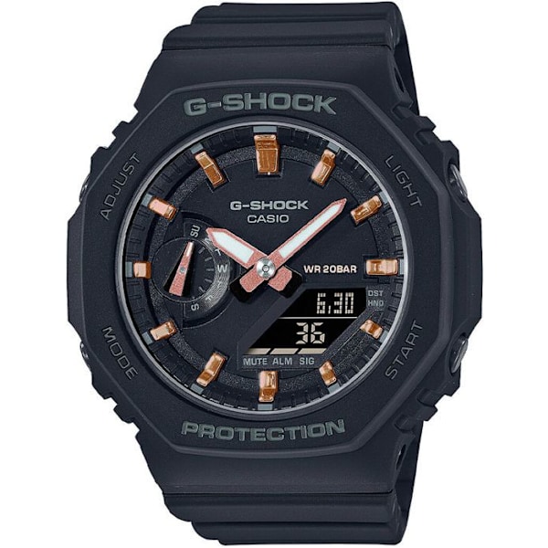 CASIO - G-SHOCK Ur - Stødsikker - Multifunktion - Sort Svart