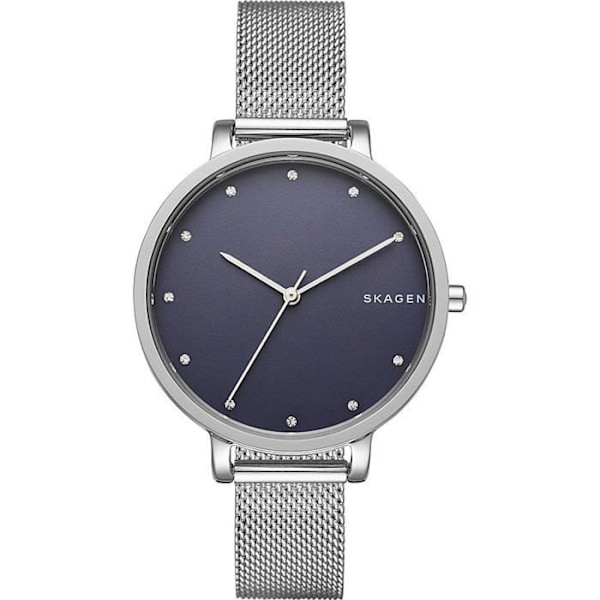 SKAGEN DAM 34MM rem & väska i rostfritt stål QUARTZ WATCH SKW2582