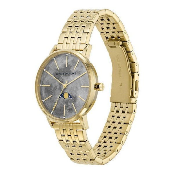 Armani Exchange Dameur - Model AX5586 - Guld rustfrit stål armbånd - 5 ATM vandtæt gyllene
