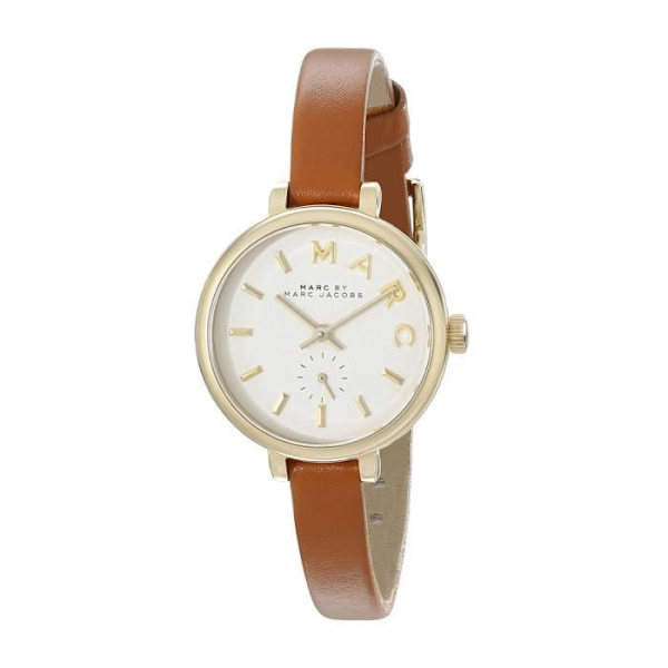 Kvinnotwatch - MARC BY MARC JACOBS - SALLY MBM1351 - Läder - Guld - Kvarts