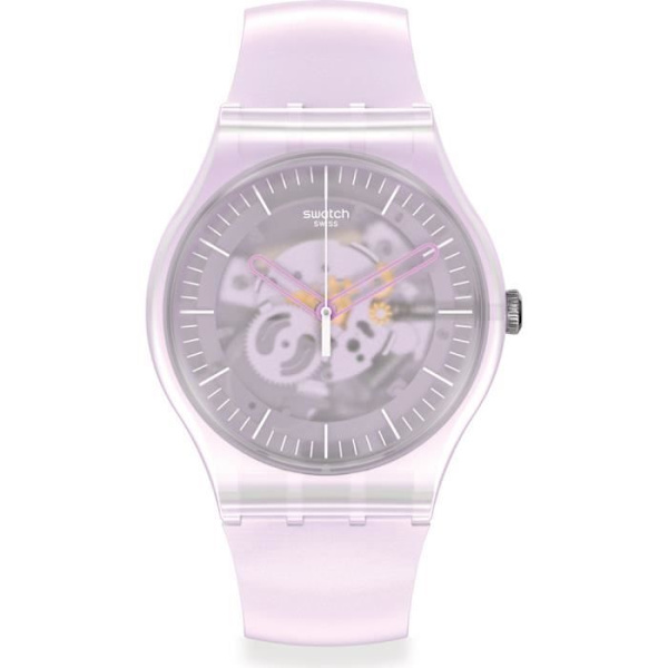 Ur - Swatch - SUOK155 - Pink - 3 ATM vandtæthed - Quartz urværk - Kvinder Rosa