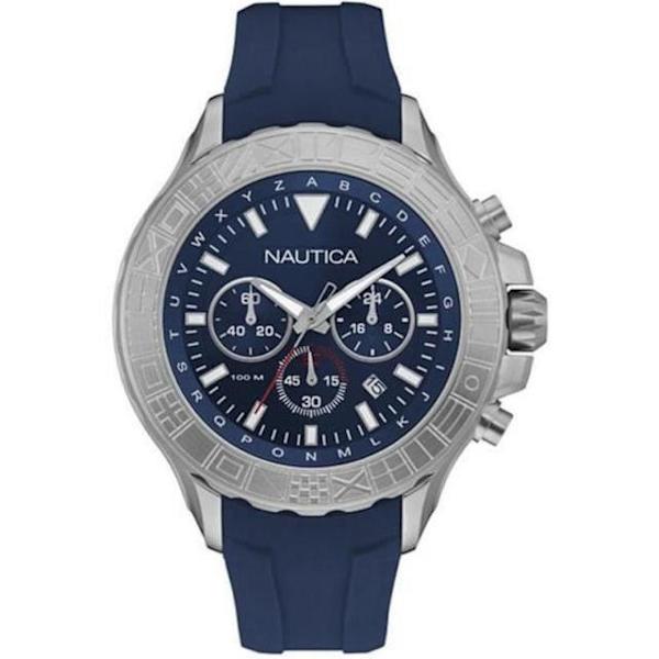Ur - Nautica - NAD18534G - Kvarts - Analog - Blå Resin Blå