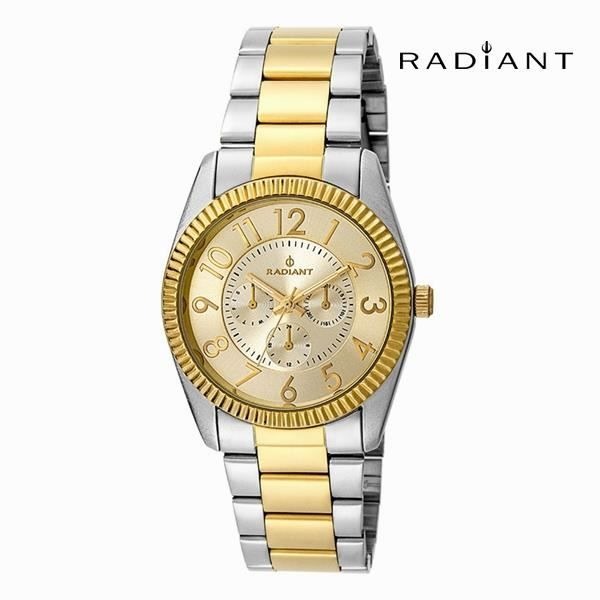 Kello - Radiant - uusi kahdeksankymmentäluvun ra380204 - Kvartsi - Analoginen - Kulta