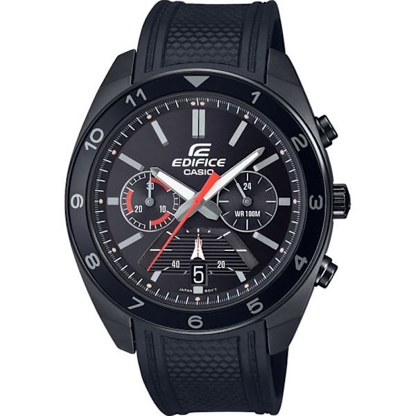 Kello - Casio - Edifice EFV-590PB-1AVUEF - Kvartsi - Vedenpitävyys 10 baaria - Mineraalilasi sort