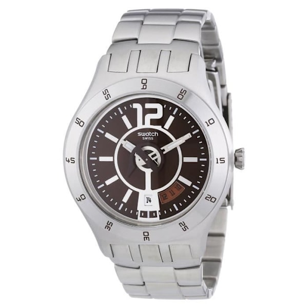 Ur - Swatch - YTS406G - Kvarts - Analog - Brunt stål