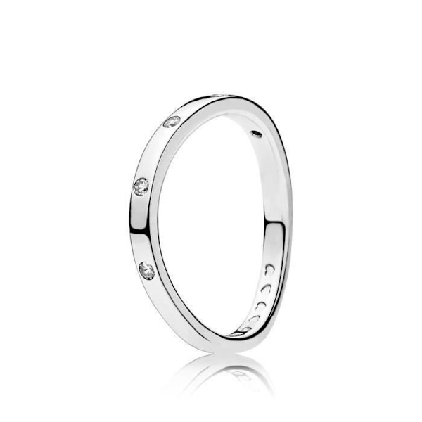 Sormus - Pandora - 197113CZ-52 - Koko 14 - Hopea - Cubic Zirkonia