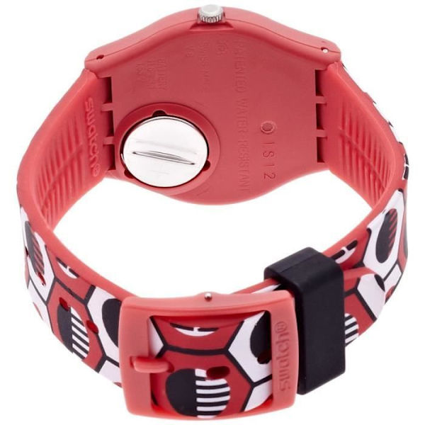 Klocka - Swatch - GR163 - Quartz - Analog - Röd - Resin