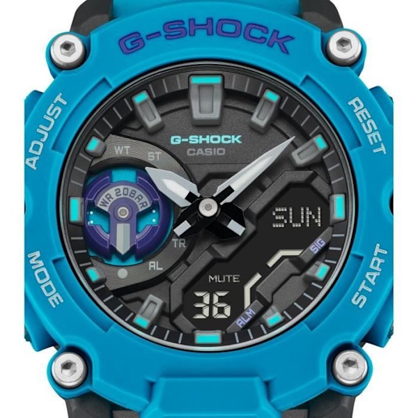 CASIO G-SHOCK Ur - Stødsikker - Multifunktion - Blå Blå