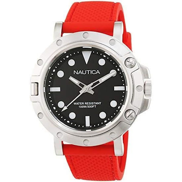 Ur - Nautica - NAD12549G - Kvarts - Analog - Sort harpiks Svart