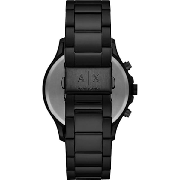 Armani Exchange Quartz Chronograph miesten kello ruostumattomasta teräksestä valmistettu rannekoru musta AX2429 Svart