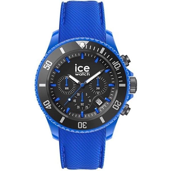 Miesten rannekello ICE WATCH Quartz Chronograph Silikonihihna Sininen 019840 Blå