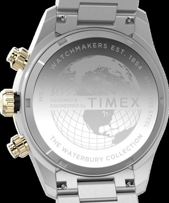 Herreur Timex TW2Y24000 - Rustfrit stål 39 mm, sort urskive, vandtæthed 5 ATM Pengar
