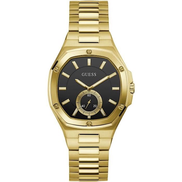 Multifunktionel ur - Guess - Octavia - Guld - Sort - Vandtæthed 30 Atm Guld, sort
