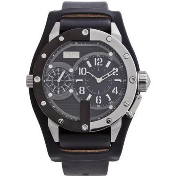 Herreur - JEAN PAUL GAULTIER - MAN 8500404 - Sport - Læder - Kvarts - Analog Blå, svart, grå, jean, silver