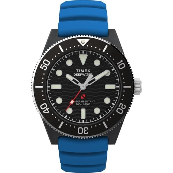 Ur - TIMEX - TW2Y02500 - Blå - 43 mm - Vandtæthed 20 bar Blå