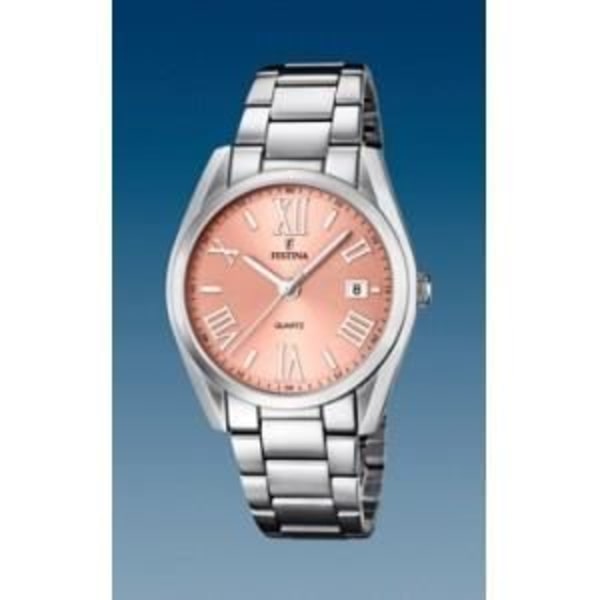 Dameur - Festina - F16790_2 - Stål - Kvarts - Analog Stål