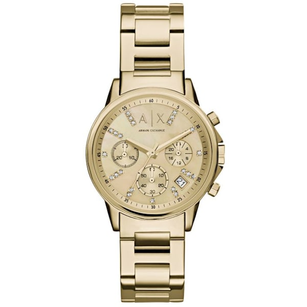 Ur - Armani Exchange - AX4327 - 36 mm - Guld rustfrit stål - Analog kvarts Gylden