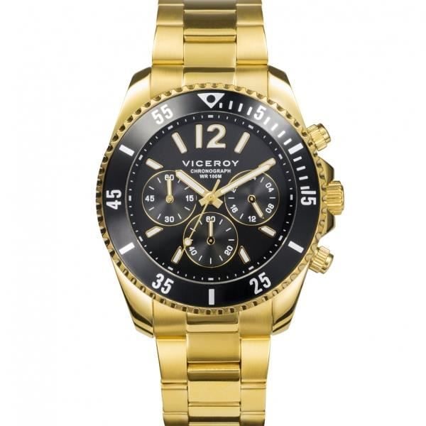 Ur - Viceroy - 401225-95 - Sort - Quartz - Vandtæthed 5 Atm Svart
